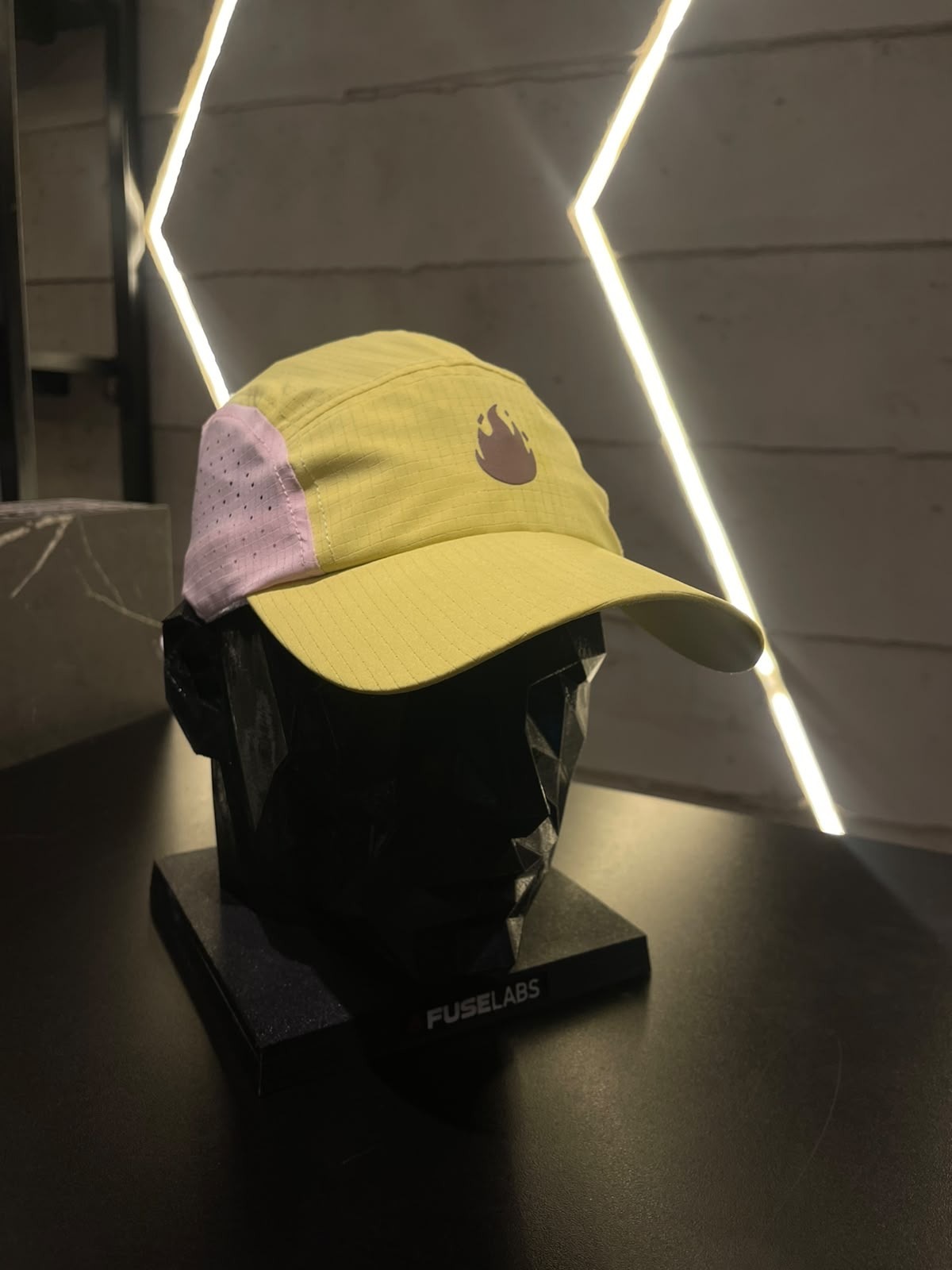 BONÉ PREMIUM VERDE COM ROSA