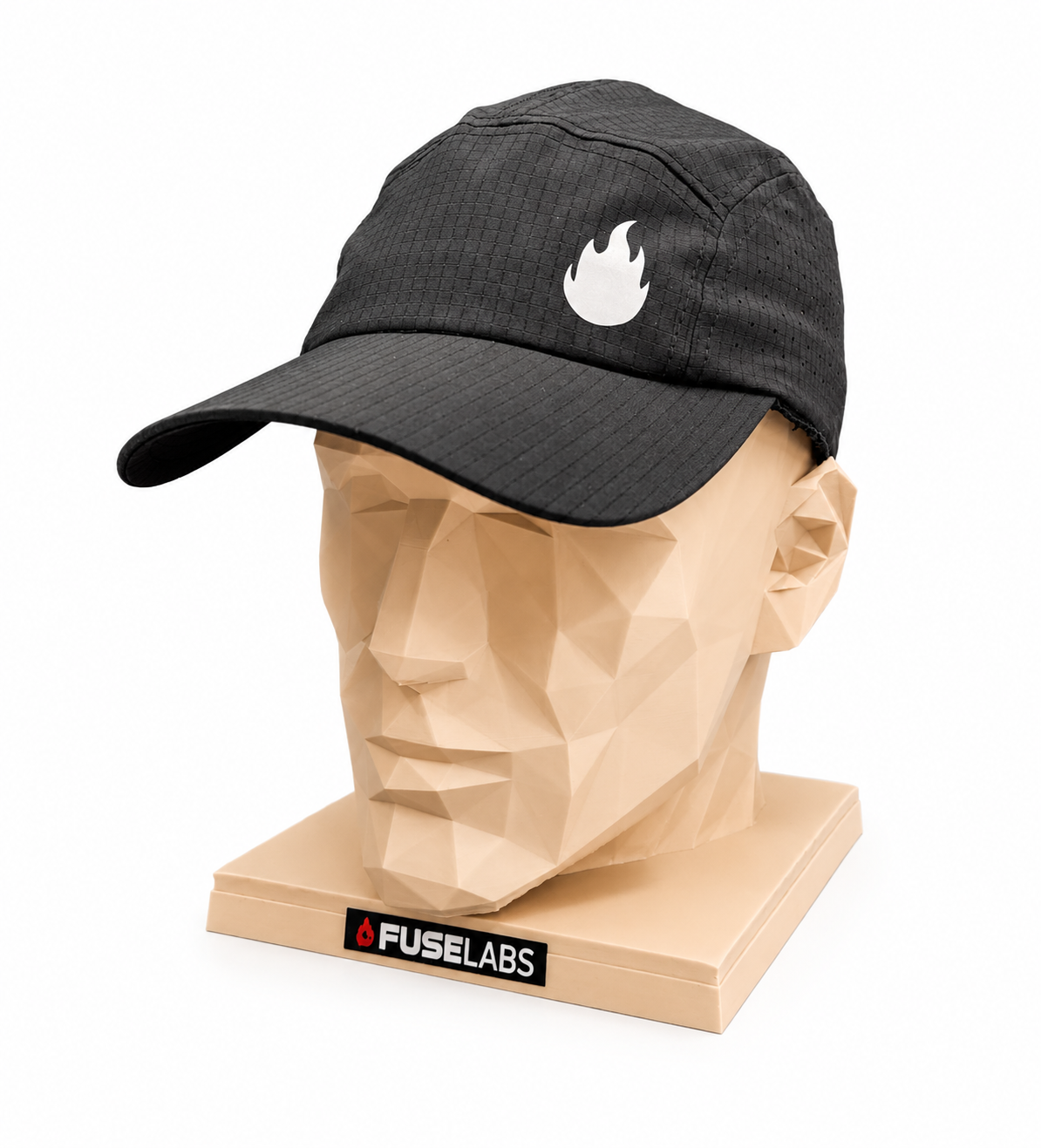 BONÉ PREMIUM PRETO COM FOGO HOLOGRAFICO LATERAL-02