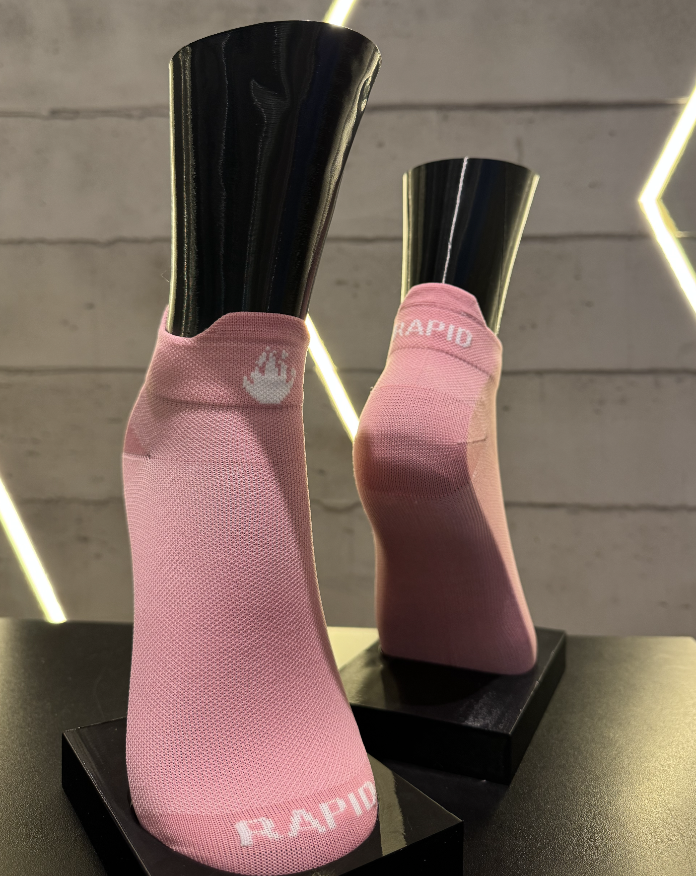 MEIA CURTA RAPID ROSA BEBÊ